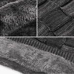 Henkilökohtainen Syntymä Kukka Neulottu Slouchy Beanie Hattu ja kaulan lämmitin asetettu nimi Paksu Outdoor Activity lisävaruste syntymäpäivälahja miehille naisille