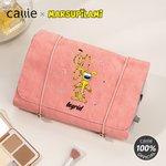 Personalisierte lange Schwanz Marsupilami Schmetterling Kosmetiktasche mit Namen Geburtstag Geschenk für Sie | Callie × Marsupilami®