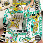 Gepersonaliseerde Schattige Langstaart Marsupilami Zachte Naamdeken Huisdecoratie Verjaardagscadeau voor Kinderen | Callie × Marsupilami®
