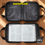 Personalized Yellow-Spotted Leopard Marsupilami Bible Storage Bag Christening Gift for Christian Family Friends | Callie × Marsupilami®