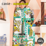 Gepersonaliseerde Schattige Langstaart Marsupilami Zachte Naamdeken Huisdecoratie Verjaardagscadeau voor Kinderen | Callie × Marsupilami®