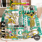 Gepersonaliseerde Schattige Langstaart Marsupilami Zachte Naamdeken Huisdecoratie Verjaardagscadeau voor Kinderen | Callie × Marsupilami®