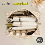 Gepersonaliseerd Cartoon Schattig Marsupilami Checkerboard Makeup Tasje met Naam Verjaardagscadeau voor Vrouwen | Callie × Marsupilami®