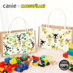 Personalised Cute Tail-Bouncing Marsupilami Large Jute Bag with Name Birthday Anniversary Christmas Gift for Kids | Callie × Marsupilami®