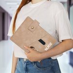 Personalisierte Cartoon Charakter A5 PU Leder Journal Notebook mit Tasche und Name Geburtstag Anerkennung Geschenk für Krankenschwester Arzt medizinisches Personal