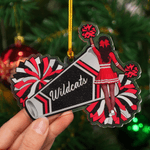 Personalized Cartoon Cheerleading Character Acrylic Ornament with Name Tree Decor Christmas Gift for Cheerleaders