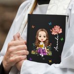 Taccuino foderato A5 con nome e matita Regalo di compleanno per la famiglia, gli amici e i parenti