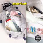 Gepersonaliseerd Marsupilami Gestreepte Reistas met Naam en Schouderband Dagelijks Gebruik Verjaardagscadeau voor Familie | Callie × Marsupilami®