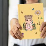 Taccuino foderato A5 con nome e matita Regalo di compleanno per la famiglia, gli amici e i parenti