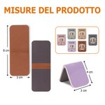 Segnalibro magnetico personalizzato in PU con personaggio nome e testo regalo di compleanno o Natale per amici e amanti dei libri