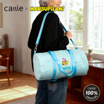 Gepersonaliseerd Marsupilami Gestreepte Reistas met Naam en Schouderband Dagelijks Gebruik Verjaardagscadeau voor Familie | Callie × Marsupilami®