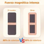 Marcapáginas magnético personalizado de cuero PU con diseño floral y personaje animado leyendo regalo de cumpleaños para amantes de la lectura