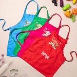 Personalized Little Chef Adjustable Kid Apron Chef Hat Set with Name and Pocket Cooking Accessory Birthday Valentine's Day Gift for Boys Girls