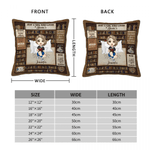 Personalized Book Cartoon Reading Character Soft Throw Pillow Cover with Name and Title Home Decor Birthday Gift for Bookworms