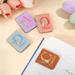 Henkilökohtainen pääsiäinen Multi-Color Peter Rabbit Magnetic Bookmark Clip nimi ja Initial Daily Reading pääsiäinen lahja lukijoille kirjan ystäville