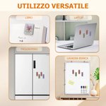Segnalibro personalizzato con nome magnetico in pelle PU con farfalla e fiore di nascita regalo di compleanno per amanti dei libri