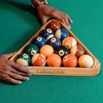 Personalized Wooden Billiards Triangle Rack with Laser Engraving Text Billiard Hall Club Billiards Supplies Birthday Gift for Billiard Players Lovers