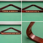 Personalized Wooden Billiards Triangle Rack with Laser Engraving Text Billiard Hall Club Billiards Supplies Birthday Gift for Billiard Players Lovers