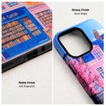 Funda Personalizada Vintage Rosa Bookshop Portátil Kindle Funda de Teléfono para iPhone o Samsung con Nombre Uso Diario Regalo de Cumpleaños para los amantes de los libros Ratones de biblioteca