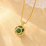 Collier de signe du zodiaque personnalisé avec boule de cristal et nom - Cadeau anniversaire pour les femmes et les enthousiastes de l'astrologie