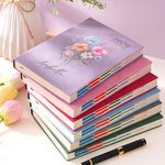 Planificador personalizado Wildflower 2026 Calendario A5 Libreta con nombre Diario de planificación Día Cumpleaños Regalo para amigos Estudiantes