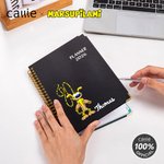 Personalisierte Cartoon Marsupilami 2026 Planer Spiral A5 Notebook mit Namen Geburtstag Neujahr Geschenk für Buchliebhaber | Callie × Marsupilami®