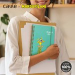 Personalisierte Cartoon Marsupilami 2026 Planer Spiral A5 Notebook mit Namen Geburtstag Neujahr Geschenk für Buchliebhaber | Callie × Marsupilami®