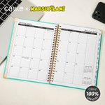 Personalisierte Cartoon Marsupilami 2026 Planer Spiral A5 Notebook mit Namen Geburtstag Neujahr Geschenk für Buchliebhaber | Callie × Marsupilami®