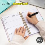 Personalisierte Cartoon Marsupilami 2026 Planer Spiral A5 Notebook mit Namen Geburtstag Neujahr Geschenk für Buchliebhaber | Callie × Marsupilami®