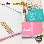 Personalisierte Cartoon Marsupilami 2026 Planer Spiral A5 Notebook mit Namen Geburtstag Neujahr Geschenk für Buchliebhaber | Callie × Marsupilami®