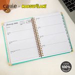 Personalisierte Cartoon Marsupilami 2026 Planer Spiral A5 Notebook mit Namen Geburtstag Neujahr Geschenk für Buchliebhaber | Callie × Marsupilami®
