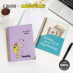 Personalisierte Cartoon Marsupilami 2026 Planer Spiral A5 Notebook mit Namen Geburtstag Neujahr Geschenk für Buchliebhaber | Callie × Marsupilami®