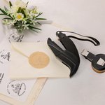 Libro de Nacimientos Personalizado Flor de la Biblioteca de Nombre Sello en relieve con bolsa de almacenamiento Regalo de cumpleaños para los amantes de los libros