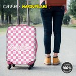 Personlig sjakkbrett klassisk Marsupilami bagasjetrekk med navn Reisetilbehør Bursdagsgave til familie venner | Callie × Marsupilami®