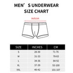 Personalised Wall Crack Face Photo Funny Men's Underwear Boxer Brief with Name Valentine's Day Anniversary Gift for Couple Partner
