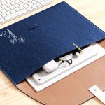 Cartella A4 in pelle PU personalizzata con nome, viaggio d'affari, regalo di compleanno in ufficio per i lavoratori dell'ufficio.