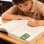 Personalisiertes magnetisches PU-Leder-Lesezeichen mit niedlichem Cartoon Tier Namen Schulstart Geburtstag Geschenk für Kinder Schüler Bücherwürmer