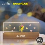 Gepersonaliseerd Langstaartig Buideldier Rechthoekig LED Nachtlampje met Naam Huisdecoratie Verjaardagscadeau voor Familie | Callie × Marsupilami®