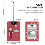 Personalized Cartoon Medical Staff Lavender Car Air Freshener Ornament Car Interior Decor Bithday Gift for Doctors and Nurses