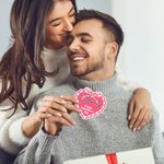 Gepersonaliseerde Roze Strik Hart Gelukkige Valentijnsdag Waterdichte Stickers met Naam Valentijnsdag Cadeau voor Paar Vrouw