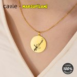 Personalised Long-Tailed Marsupilami Necklace with Name Dainty Jewellery Birthday Friendship Gift for Girls Women | Callie × Marsupilami®