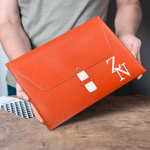 Gepersonaliseerde Krans Draak Uil Waterdichte PU Leren Dossiermap met Initialen en Naam Kantoorbenodigdheden Relatiegeschenk voor Collega's
