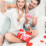 Personalized Romantic Heart Waterproof Stickers with Name and Text Gift Decor Happy Valentine's Day Wedding for Couple Women