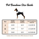Personalized Multicolor Plaid 3D Cartoon Soft Pet Bandana with Pet Name and Text Pet Holiday Accessories Christmas Birthday Gift for Pet Owners Lovers