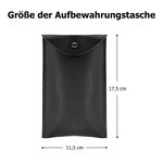 Personalisierter Buchpräger mit eigenem Logo oder Text und Aufbewahrungstasche Prägestempel Geburtstag Jahrestag Geschenk für Bücherliebhaber