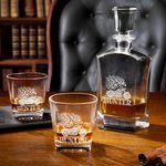 Personalized Cool Motorcycle Design Whiskey Decanter with Engraved Name Daily Use Birthday Gift for Whiskey Lover