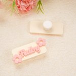 Personalised Flower Square Multicolour Shoes Charm with Name Shoes Decoration Daily Wear Birthday Gift for Friends Family