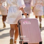 Personalised Bow Knot Greek Letter Decal Sticker Daily Use Sorority Bid Day Birthday Gift for Friends Girls | Callie × Affinity Licensing