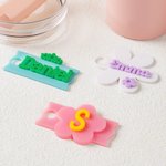 Personalised Flower Multicolour Lid Topper for 30 oz 40 oz Tumbler with Name Daily Use Birthday Gift for Women