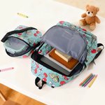 Personalized Cute Animal Adjustable Backpack Lunch Bag Pencil Case Set with Name Back to School Birthday Gift for Kids